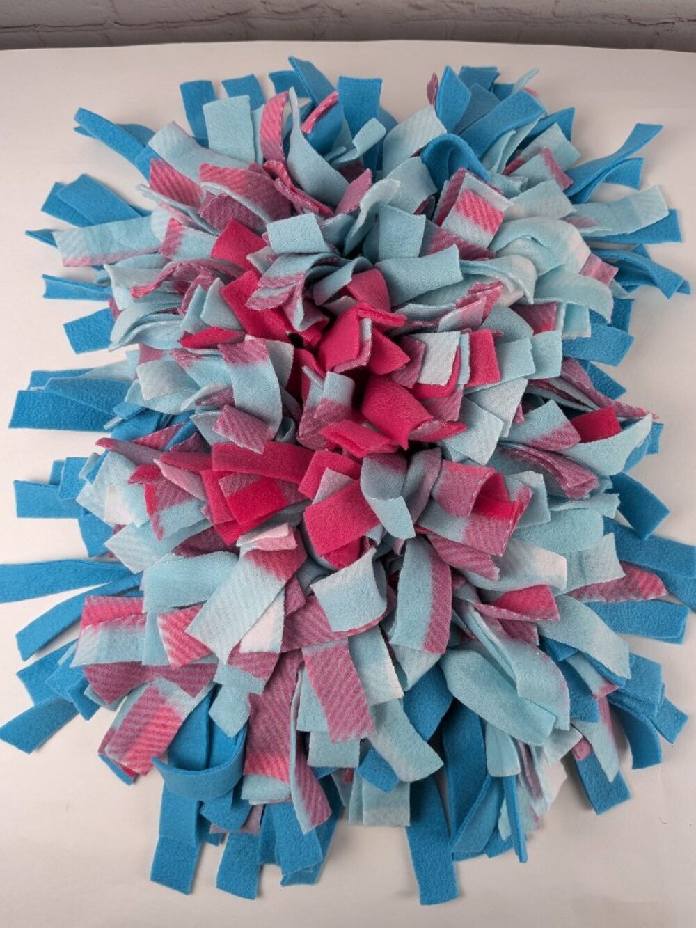 NEW Dog/Cat Snuffle Mat - Teal/Light Blue/Pink #62